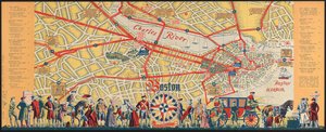 Boston ist eine durchstöbernde Stadt: Was zu sehen und wie man seinen Besuch genießen kann, ca. 1935-45 von American School