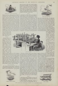 Brasilianische Seidenraupenausstellung in der Maschinenhalle, Centennial Exposition, Philadelphia, Pennsylvania, USA von American School