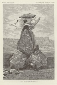 Buffalo-Head-Denkmal von American School