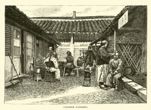 Chinesische Friseure von American School