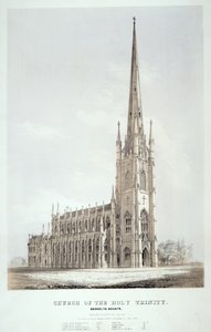 Kirche der Heiligen Dreifaltigkeit, Brooklyn Heights von American School