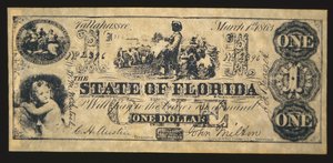 Konföderiertes Papiergeld von American School