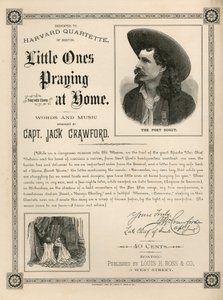 Titelblatt der Partitur für Kleine, die zu Hause beten von American School