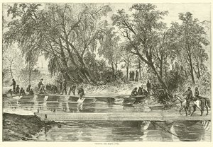 Überquerung des North Anna, Mai 1864 von American School