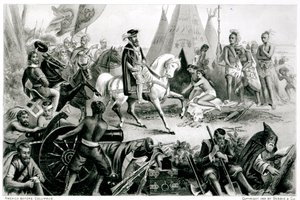 De Soto entdeckt den Mississippi, 21. Mai 1541, aus 