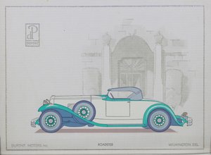 DuPont Motorwagen: Roadster, 1921 von American School