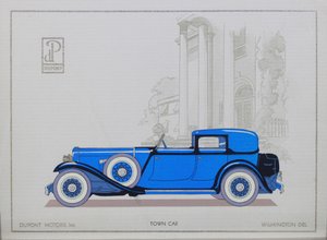 DuPont Motorwagen: Stadtwagen, 1921 von American School