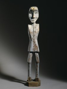Effigiefigur, Chippewa, späte 19. Jahrhundert von American School