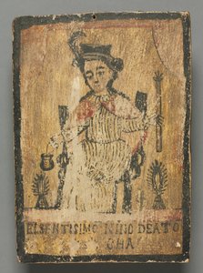 Der Heilige Niño de Atocha: Retablo-Heiliger