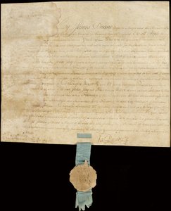 Verkündung der Verleihung der Freiheit der Stadt an John Jay von American School