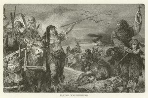 Fliehende Waldenser von American School
