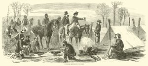 Sammler kehren ins Lager zurück, März 1865