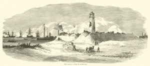 Fort Morgan nach seiner Kapitulation, August 1864 von American School