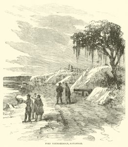 Fort Thunderbolt, Savannah, Dezember 1864 von American School