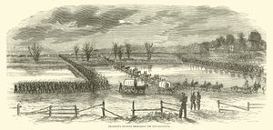 Franklins Division überquert den Rappahannock erneut, Dezember 1862