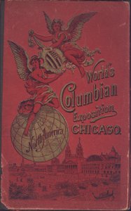 Titelseite eines Führers zur Weltausstellung in Chicago von American School