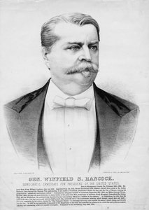 Gen. Winfield S. Hancock: Demokratischer Kandidat für den Präsidenten der Vereinigten Staaten