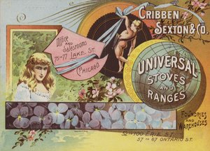 Mädchen und Cherub