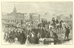 Griersons Kommando betritt Baton Rouge, April 1863 von American School