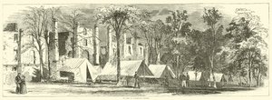 Im Lager bei Warrenton Springs, Oktober 1863 von American School