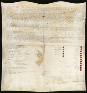 Indianervertrag, Easton-Konferenz, Pennsylvania, 23. Oktober 1758 von American School