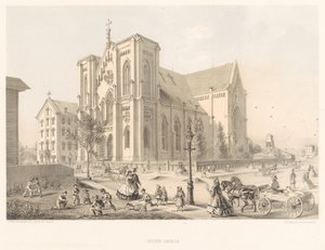 Jesuitenkirche, Kirche der Heiligen Familie, Chicago 1866