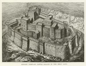 Burg der Tempelritter in Kragin im Heiligen Land