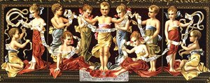 Lasst uns wieder die alte Geschichte der fröhlichen Weihnachtstage singen von American School