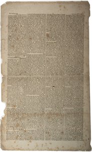 Freiheit der Rede und der Presse, Januar 1799 von American School