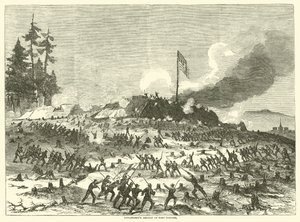 Longstreets Angriff auf Fort Sanders, November 1863 von American School