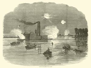 Verlust der Queen of the West, Februar 1863 von American School