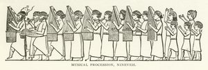 Musikalische Prozession, Ninive
