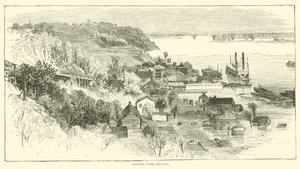 Natchez unter dem Hügel, Mai 1862