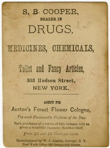 Parfümiert mit Austens Forest Flower Cologne; S.B. Cooper, Händler in Drogen? von American School