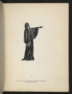 Tafel 2. Ein Geist in Schwarz, aus 