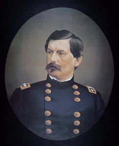 Porträt von General George B. McClellan von American School