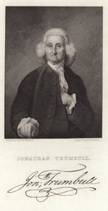 Porträt von Jonathan Trumbell von American School