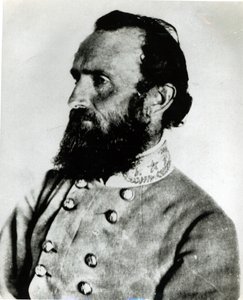 Porträt von Thomas J. Stonewall Jackson von American School