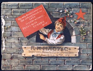 R.H. Macy & Co. Importeure, Hersteller & Einzelhändler, 1890 von American School