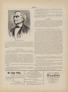 Robert Houdin, Werbungen von American School