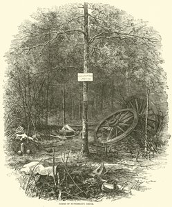 Ort von McPhersons Tod, Juli 1864