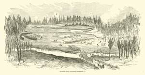 Scharmützel bei Goldsboro, 17. Dezember, Dezember 1862 von American School