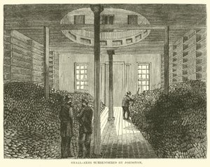 Von Johnston übergebene Handfeuerwaffen, April 1865 von American School