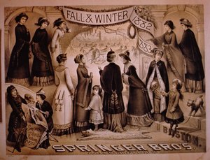 Springer Brothers, Boston, Herbst- und Winterkollektion, 1882-83
