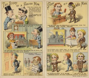 Geschichte vom weisen und törichten Mann von American School