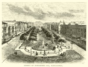 Straße von Mohammed Ali, Alexandria von American School
