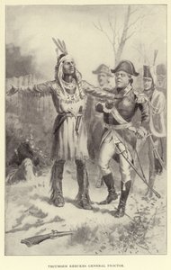 Tecumseh tadelt General Proctor von American School