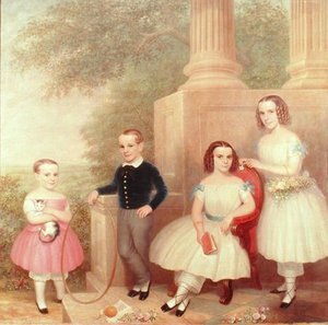 Die Abeel-Kinder, ca. 1852-55