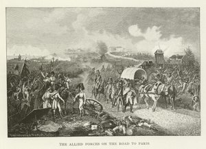 Die Alliierten auf dem Weg nach Paris von American School