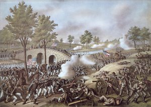 Die Schlacht von Antietam von American School
